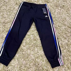 NWT-Adidas Girls Fleece Joggers